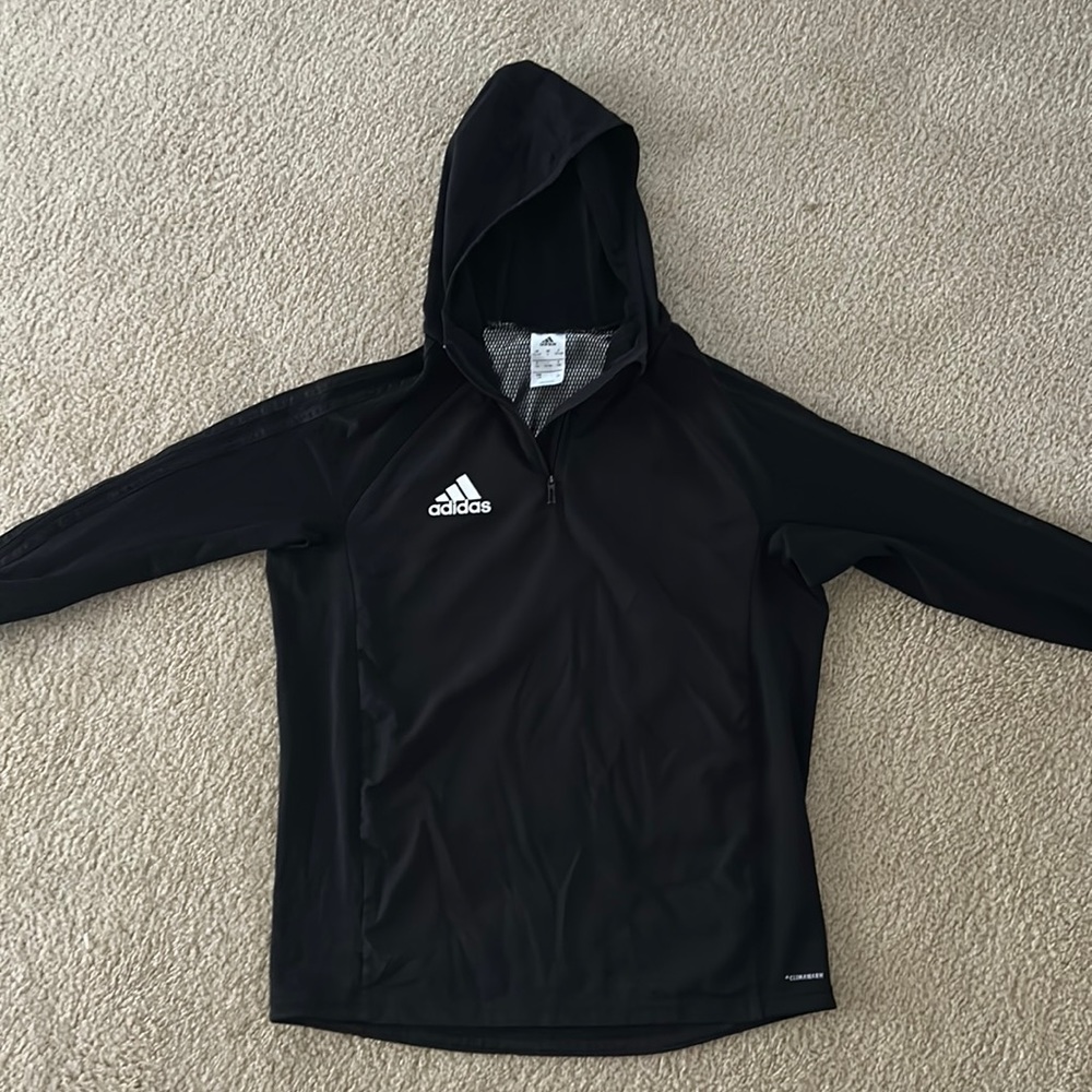 Adidas pullover jacket, youth large